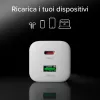 STEP BY STEP SBS 30W 1C + 1A White USB-C Charger with 1.5m Cable