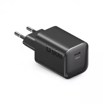 STEP BY STEP SBS 65W 1c GaN USB-C sienas lādētājs Melns