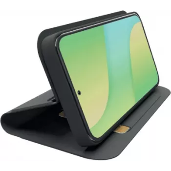 SBS Wallet Smooth Case for Samsung Galaxy A27 ar Atloku - Melns