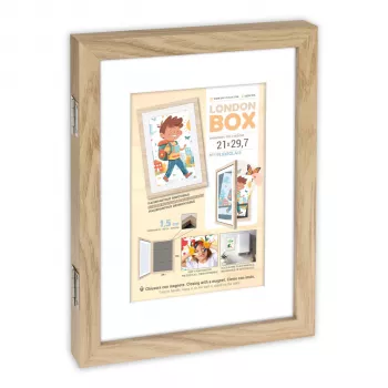 ZEP London Box Natural Photo Frame MRN82