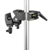 Manfrotto 038 Double Super Clamp - Melna
