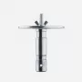 Manfrotto 163-10 apgaismojuma spraudņa adapteris, 28 mm (1-1/8 in) ar M10 vītni, 120 mm plāksne