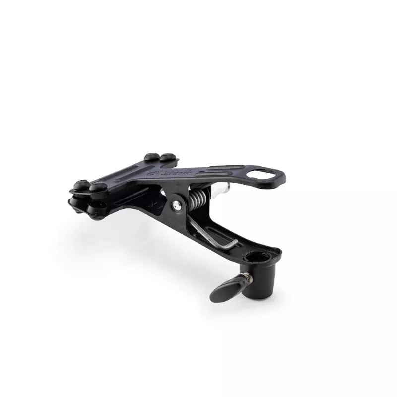 Manfrotto Spring Clamp - Black - 55mm Jaw Opening - 1/4 inch-20 & 3/8 inch-16 Threads