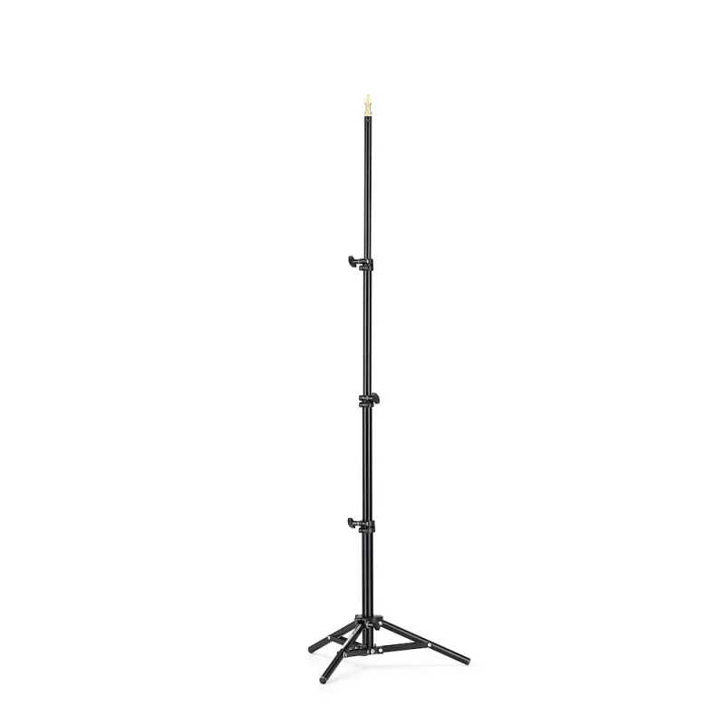Manfrotto 156BLB Backlite Light Stand - alumīnijs, melns, 210 cm