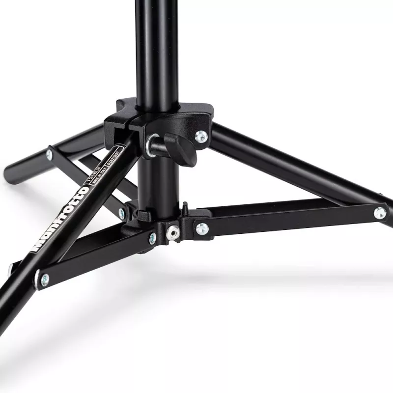 Manfrotto 156BLB Backlite Light Stand - alumīnijs, melns, 210 cm