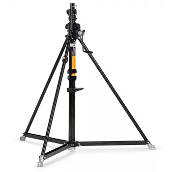 Manfrotto Super Wind-Up Stand Black Steel