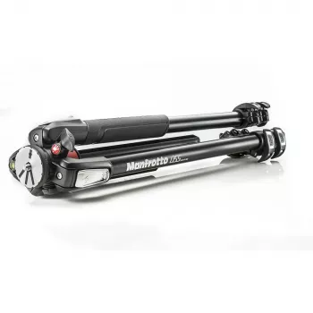 Manfrotto 055XPRO3 statīvs, 3 sekcijas, alumīnijs, melns
