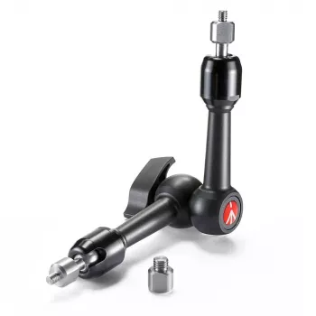 Manfrotto 244MINI mainīgas berzes roka, mini magic arm 24 cm, 2x 1/4" + 3/8"