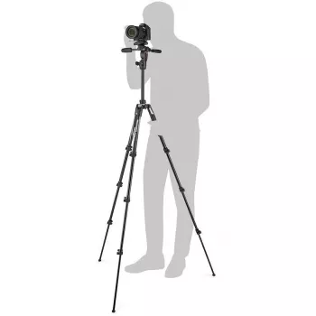 Manfrotto Befree 3W Live Lever statīva komplekts MKBFRLA4BK-3W