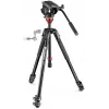 Manfrotto 190 Video Tripod Kit ar 500AH Fluid Head