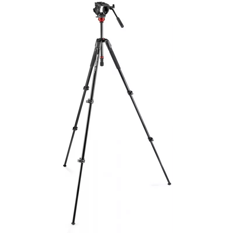 Manfrotto 190 Video Tripod Kit ar 500AH Fluid Head