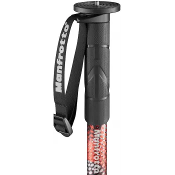 Manfrotto Element MII Aluminium monopods, sarkans (MMELMIIA5RD)