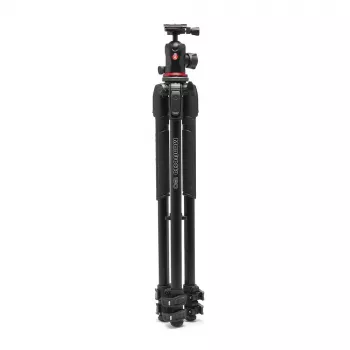 Manfrotto 190X Alumīnija Statīvs ar 496RC2 Lodveida Galvu (Melns)
