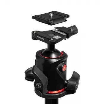 Manfrotto ONE Photo Tripod ar lodveida galvu