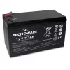 TECNOWARE Power Battery 12V 7.2Ah AGM VRLA ar Faston 6.3mm spailēm