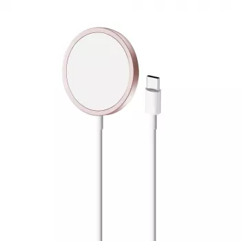 PURO Magnetico MagSafe Wireless Charger 1m – Pink