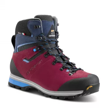 Zamberlan Thunder GTX Women's Trekking Boots - Wine/Blue - Size 38.5