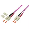 TECHLY Patch Cord Fibre Optic OM4 50/125 MM SC-SC Duplex 3m