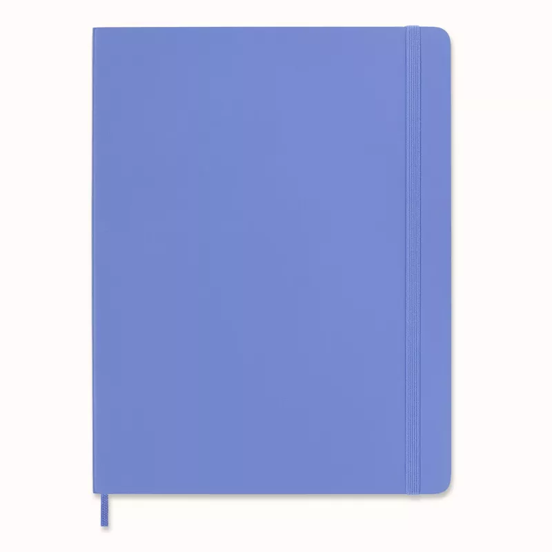 Moleskine Classic Collection Notebook A4 Plain Hydrangea Blue Soft Cover