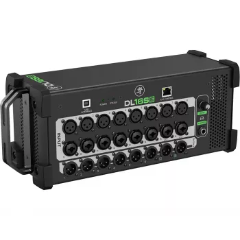 MACKIE DL16SE 16-Kanālu Digitālais Rack Mikseris ar Onyx+ Preamplifieriem un Wi-Fi Vadību