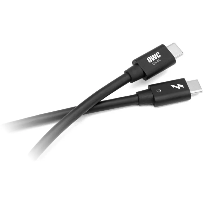 OWC 0.8 Meter Thunderbolt 5 / USB-C Cable