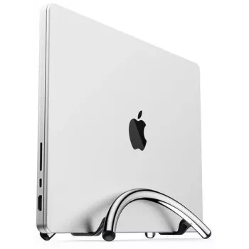 Twelve South BookArc Flex vertikālais klēpjdatora statīvs MacBook - hroms