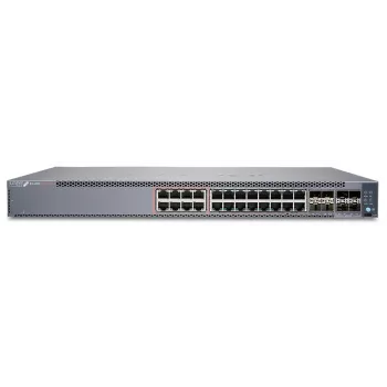 Juniper EX Series EX4100-24MP - Slēdzis - L3 - pārvaldāms - 8 x 100/1G/2.5G/5G/10GBase-T + 16 x 1Gb Ethernet + 4 x 1/10 Gigabit (Uplink)