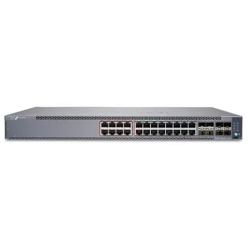 Juniper EX Series EX4100-24MP - Slēdzis - L3 - pārvaldāms - 8 x 100/1G/2.5G/5G/10GBase-T + 16 x 1Gb Ethernet + 4 x 1/10 Gigabit (Uplink)
