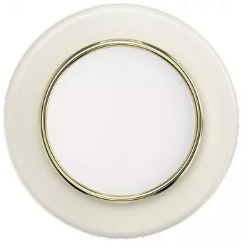 Popsockets Round Luxe Coconut Creme Enamel MagSafe Phone Grip and Stand