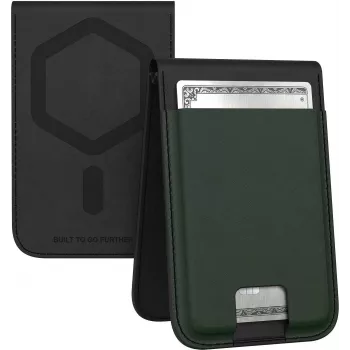 Urban Armor Gear UAG Metropolis Magnetic Wallet ar Statīva Funkciju | Vegāna Āda
