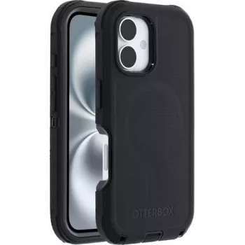 OtterBox Defender Series XT MagSafe Case for Apple iPhone 16 - Melns