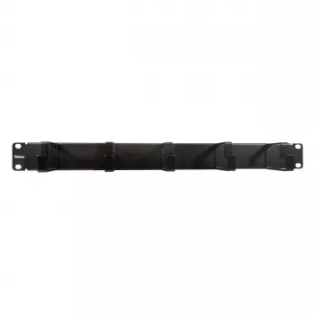 Televes UKO5R 19 inch 1U Front Panel ar 5 kabeļu ieejām, gaiši pelēks