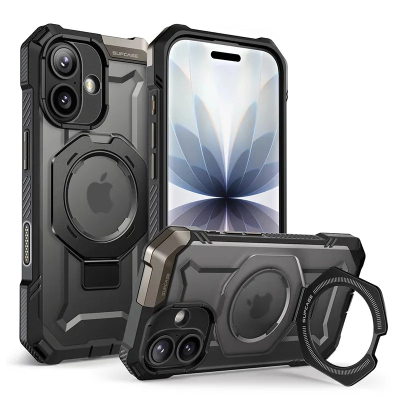 SUPCASE UB Grip Mag MagSafe vāciņš iPhone 17, melns