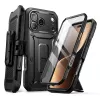 SUPCASE Unicorn Beetle Pro vāciņš iPhone 17 Pro, melns