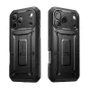 SUPCASE Unicorn Beetle Pro vāciņš iPhone 17 Pro, melns