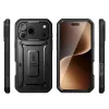SUPCASE Unicorn Beetle Pro vāciņš iPhone 17 Pro, melns