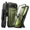SUPCASE Unicorn Beetle PRO triecienizturīgs maciņš Apple iPhone Air, tumši zaļā krāsā (Guldan)