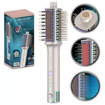 Cecotec CeramicCare Allin1 karstā gaisa suka, 1500 W, 4 in 1: fēns, veidotājs, gaisa suka un taisnojošā suka