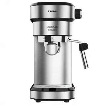 Cecotec Cafelizzia 790 Steel Pushāautomātiskā Espresso Kafijas Automāts, 20 bar, 1350 W, Nerūsējošais Tērauds