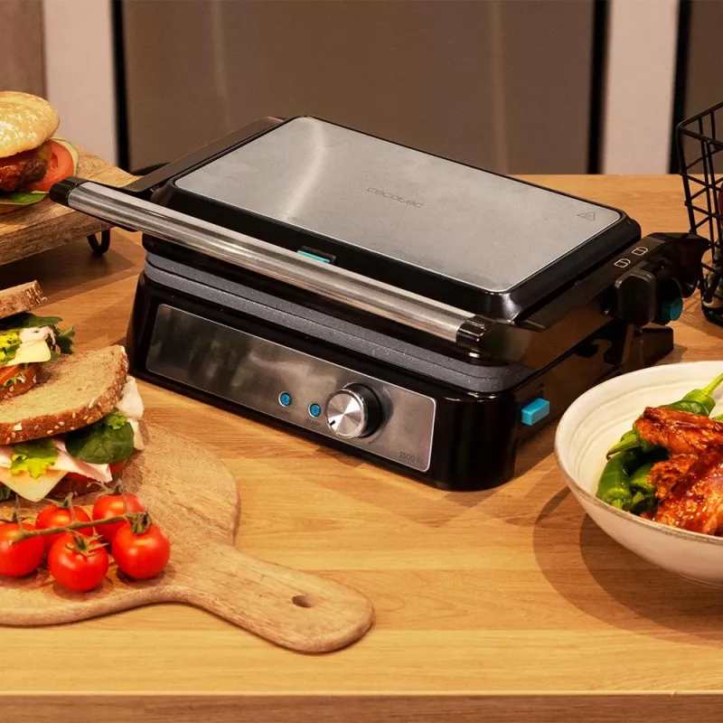 Cecotec Rock'n Grill 1500 Take&Clean Stone Electric Grill