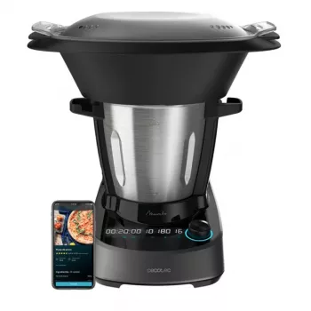 Cecotec Mambo 11090 Multifunctional Food Processor, 1700 W, 3.3 L, Stainless Steel, Wi-Fi