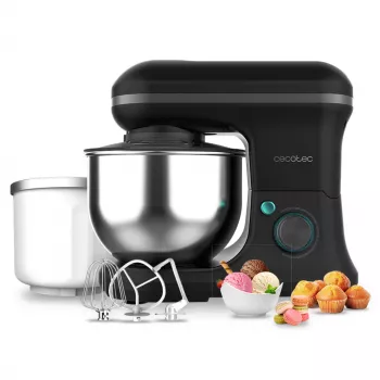 Cecotec Cecomixer Merengue 5L 1200 Ice-Cream Stand Mikseris Melns