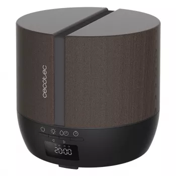 Cecotec Pure Aroma 550 Connected Black Woody Ultrasonic Humidifier and Aroma Diffuser