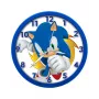 KIDS Sonic The Hedgehog sienas pulkstenis 25 cm apaļš plastmasas analogais kvarca daudzkrāsains