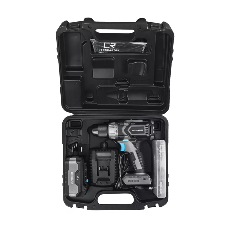 Cecotec Cecoraptor Perfect Drill 4020 Brushless Ultra Bezvadu Skrūvgriezis-Urbjmašīna