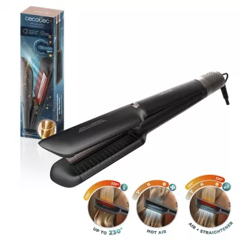 Cecotec Air Lisse Black karstā gaisa suka matu taisnošanai 1000 W