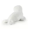 Rappa Realistic Plush Seal White 25 cm Eco-Friendly