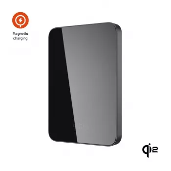 Fixed MagZen 5 Crystal Qi2 Standard 5000 mAh Black
