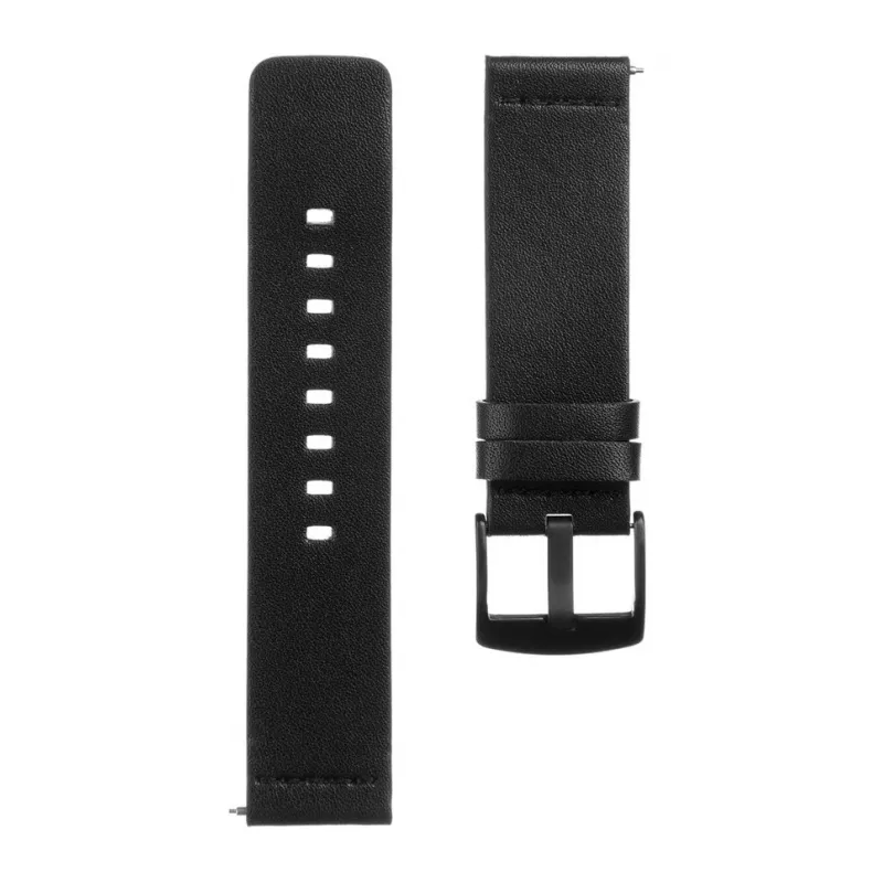 Tactical Leather Band 22mm Black