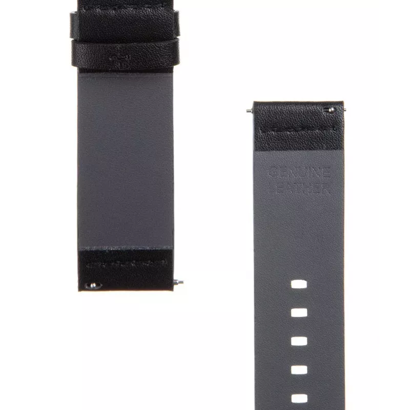 Tactical Leather Band 22mm Black